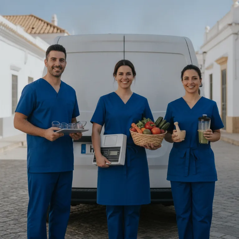 Dietista equipo en Valverde